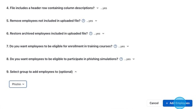 Adding an Employee to Workforce - Step 29