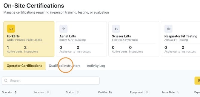 How To Designate A Qualified Forklift Instructor - Step 2