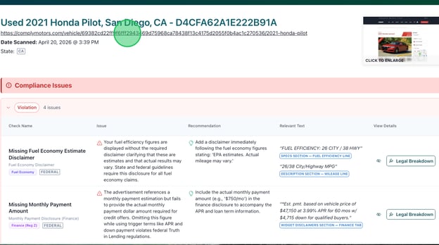 How to Review Web Scan Results - Step 8