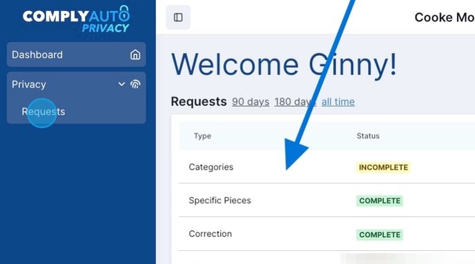 Processing an Assigned Consumer Requests - Step 2